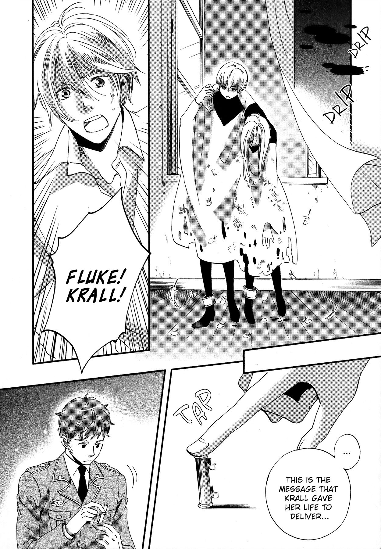 Aka no Sekai Chapter 3 page 15 - Chapter 3: The Pigeon's Wings
