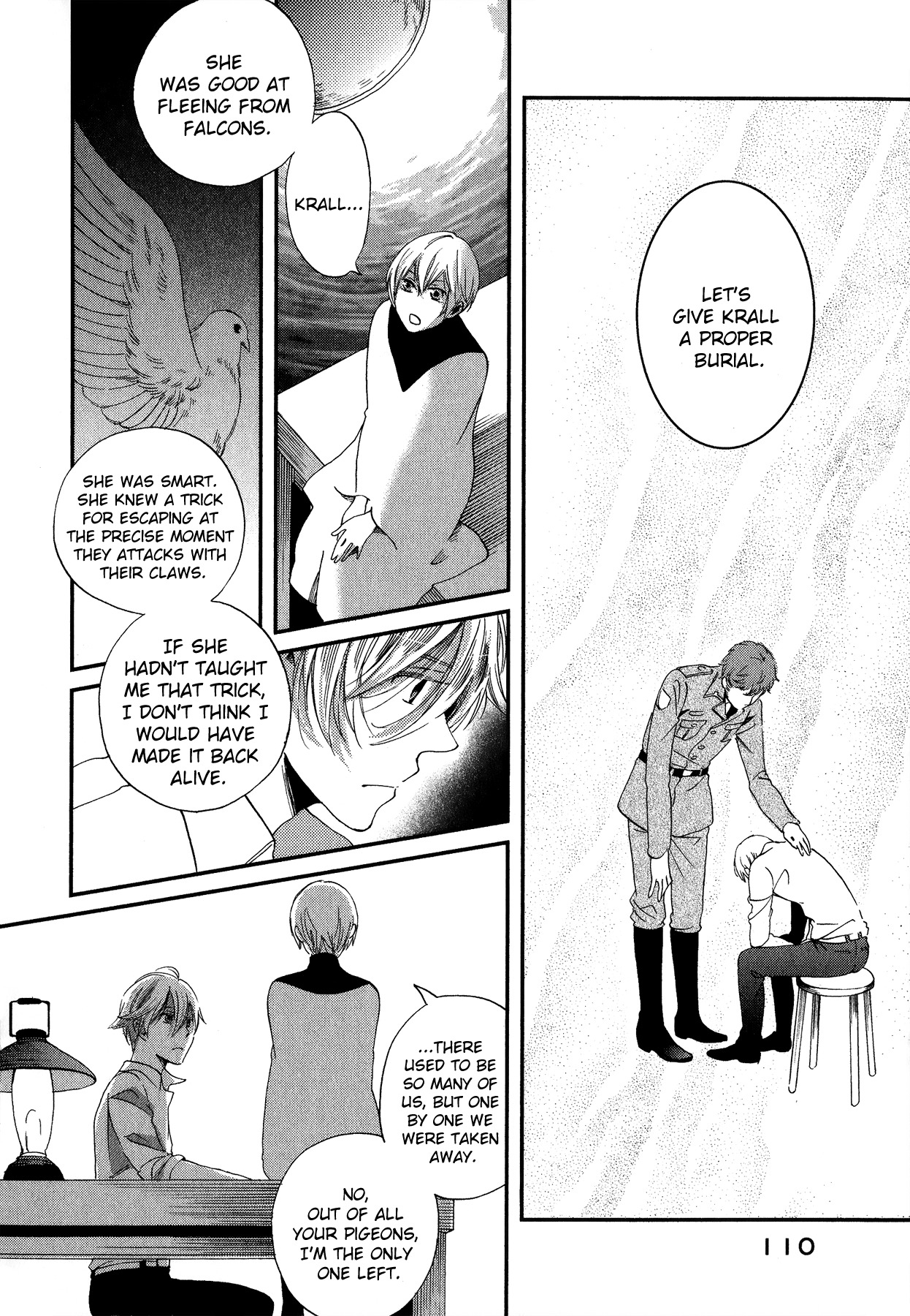 Aka no Sekai Chapter 3 page 17 - Chapter 3: The Pigeon's Wings