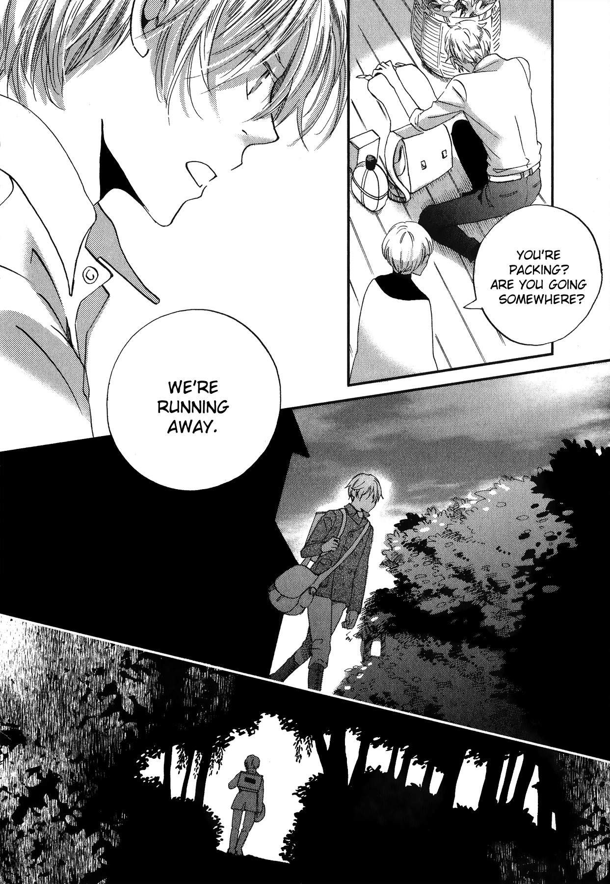 Aka no Sekai Chapter 3 page 19 - Chapter 3: The Pigeon's Wings
