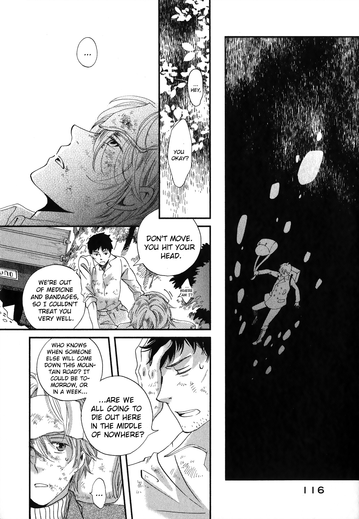 Aka no Sekai Chapter 3 page 23 - Chapter 3: The Pigeon's Wings