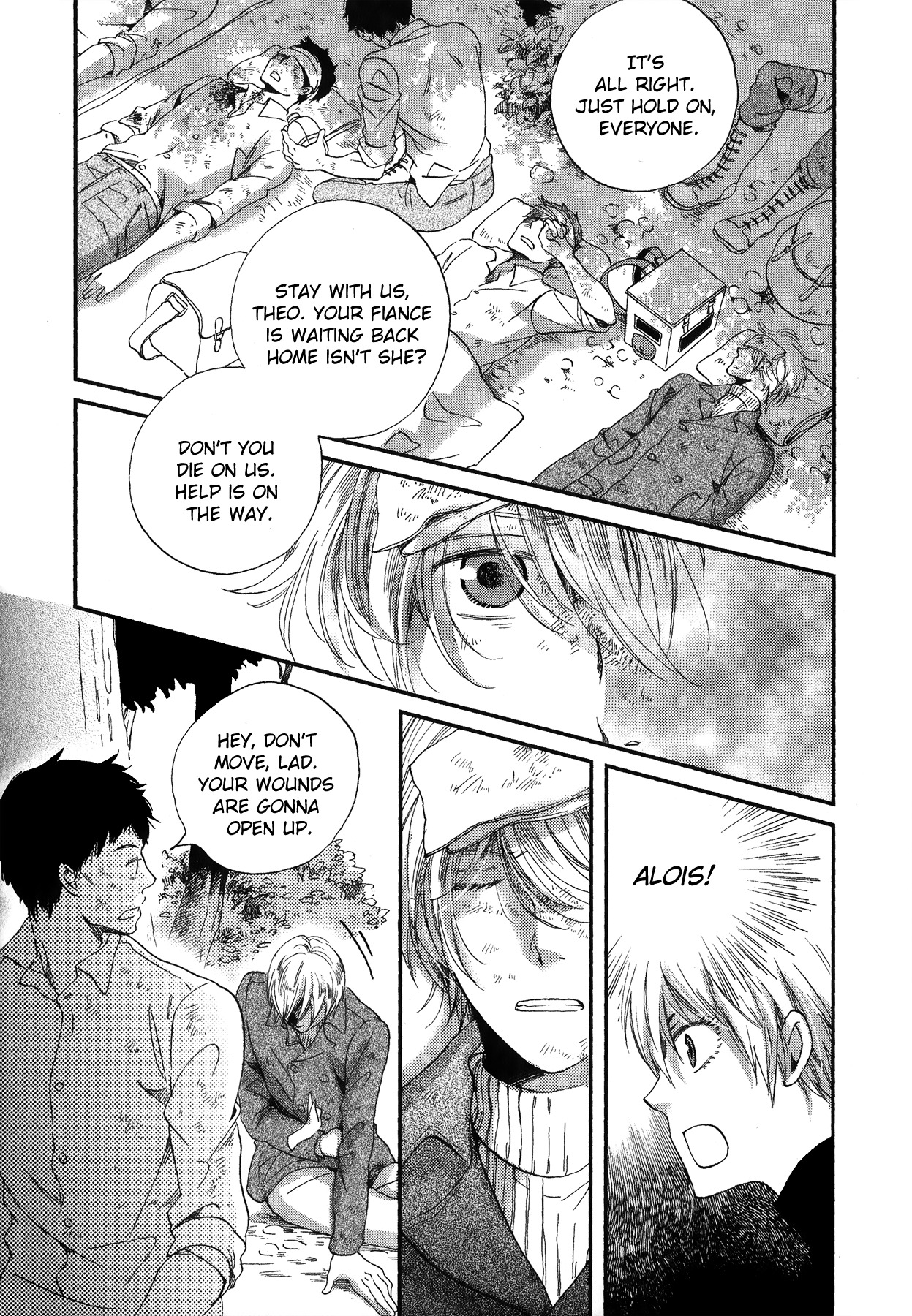 Aka no Sekai Chapter 3 page 26 - Chapter 3: The Pigeon's Wings