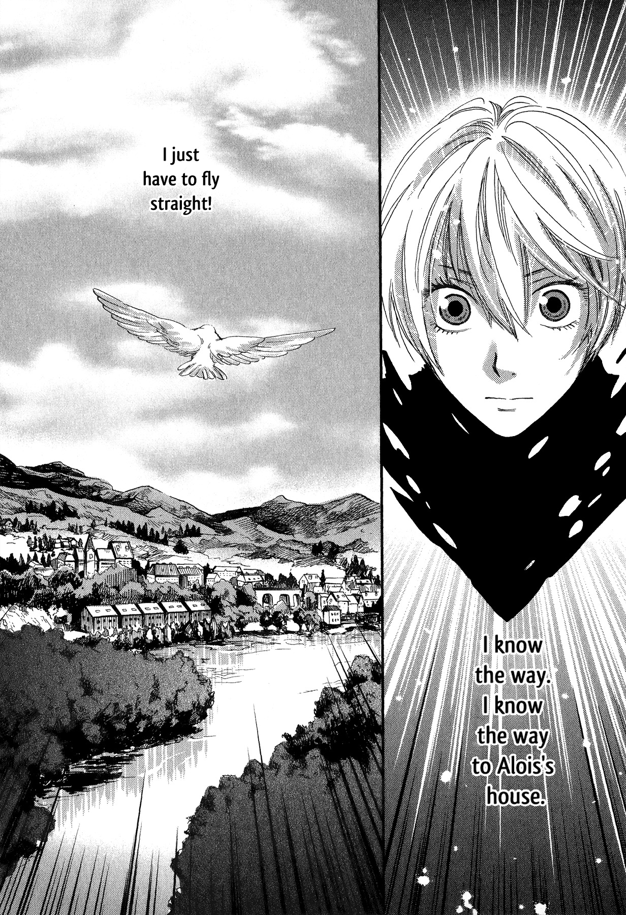 Aka no Sekai Chapter 3 page 28 - Chapter 3: The Pigeon's Wings