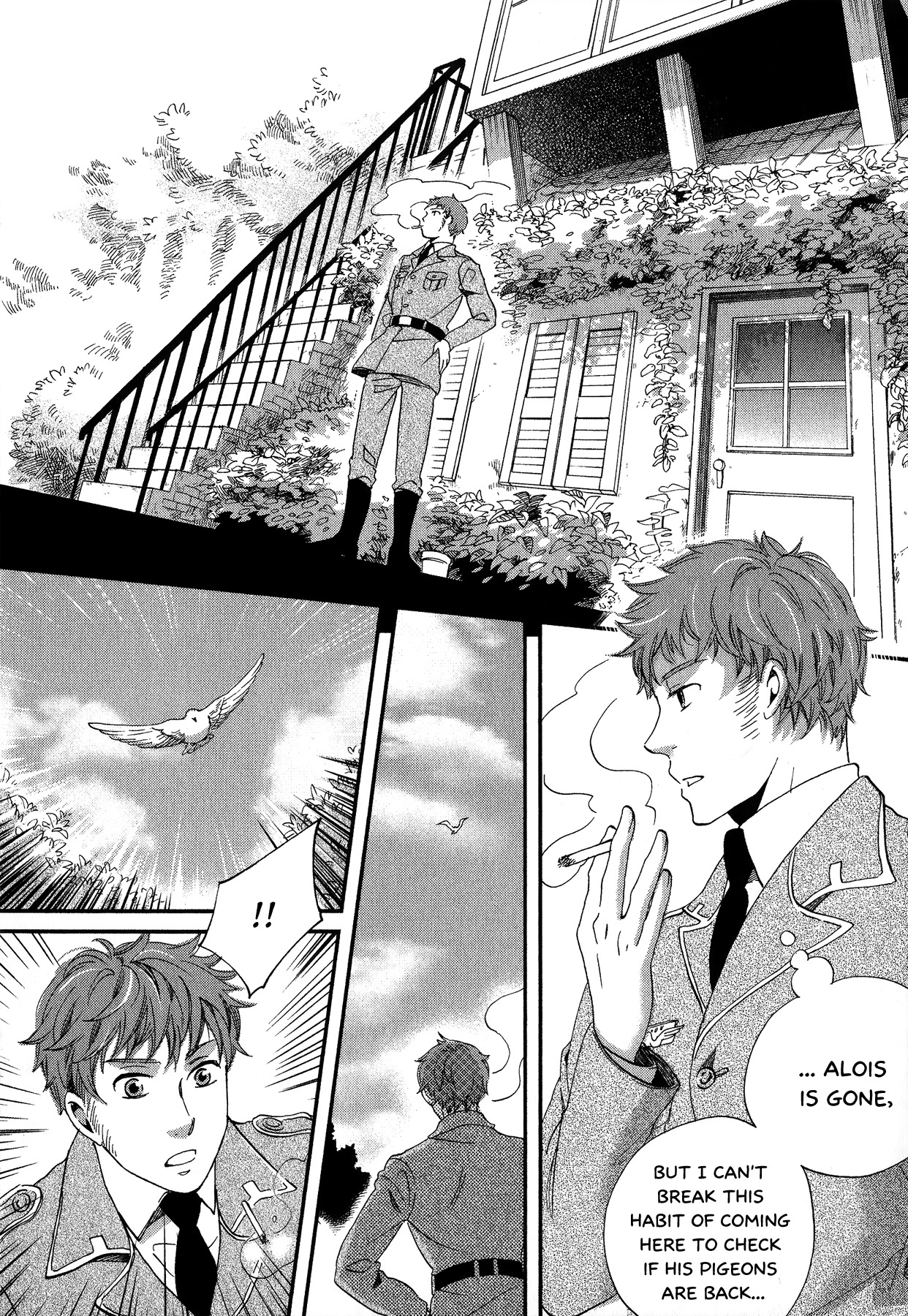 Aka no Sekai Chapter 3 page 29 - Chapter 3: The Pigeon's Wings