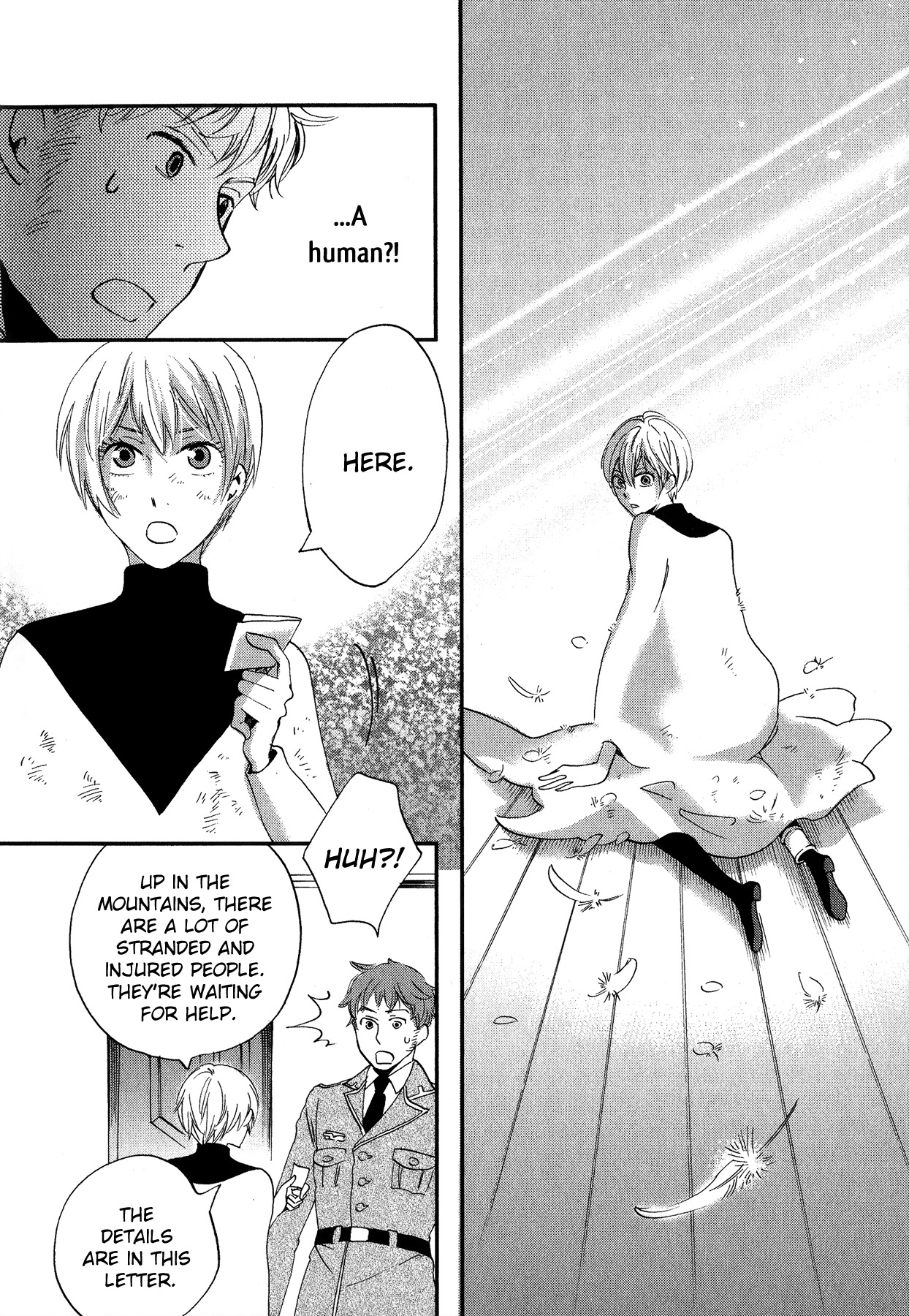 Aka no Sekai Chapter 3 page 31 - Chapter 3: The Pigeon's Wings