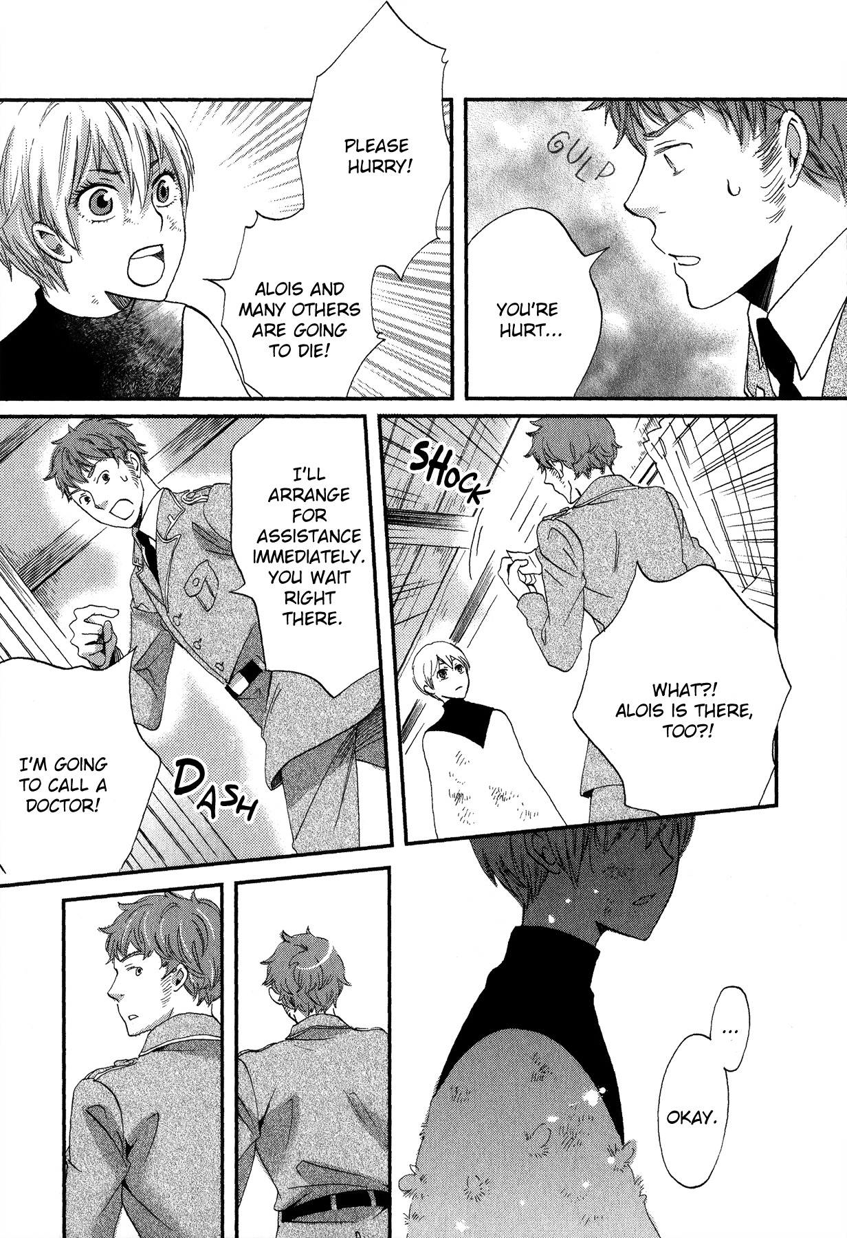 Aka no Sekai Chapter 3 page 32 - Chapter 3: The Pigeon's Wings
