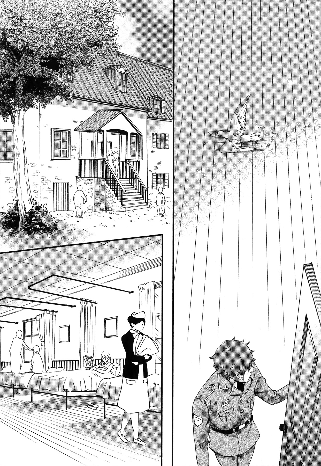 Aka no Sekai Chapter 3 page 33 - Chapter 3: The Pigeon's Wings