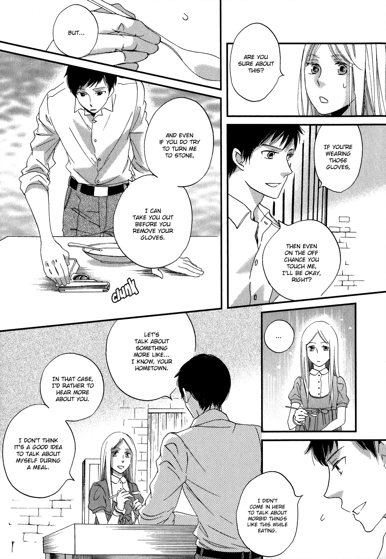 Aka no Sekai Chapter 4 page 12 - Chapter 4: Flowers in the Palm of My Hand
