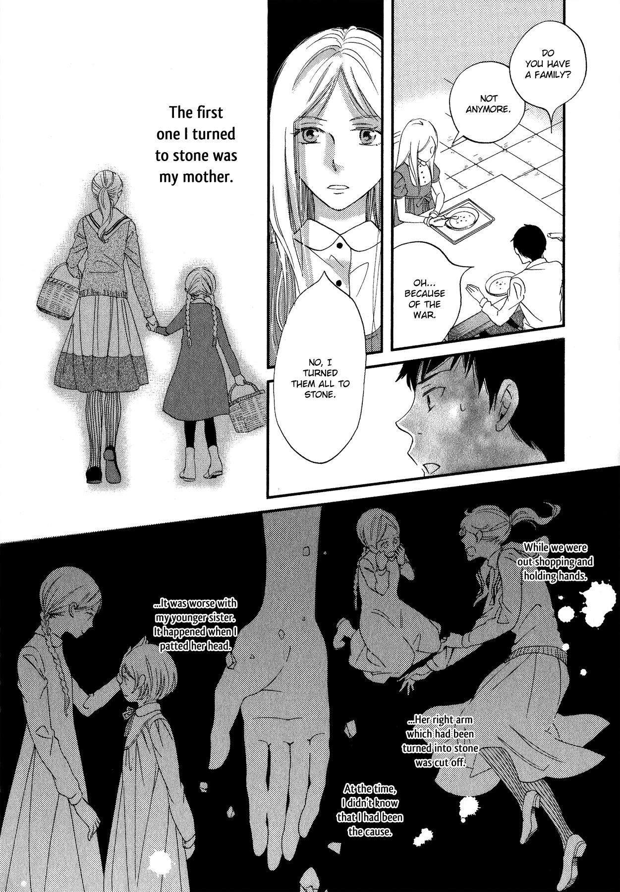 Aka no Sekai Chapter 4 page 13 - Chapter 4: Flowers in the Palm of My Hand