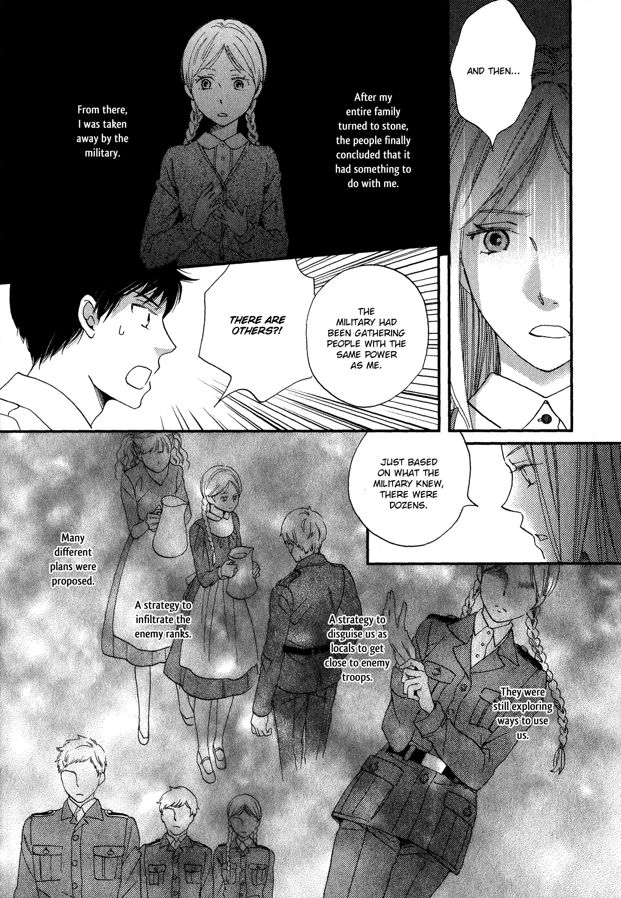 Aka no Sekai Chapter 4 page 14 - Chapter 4: Flowers in the Palm of My Hand