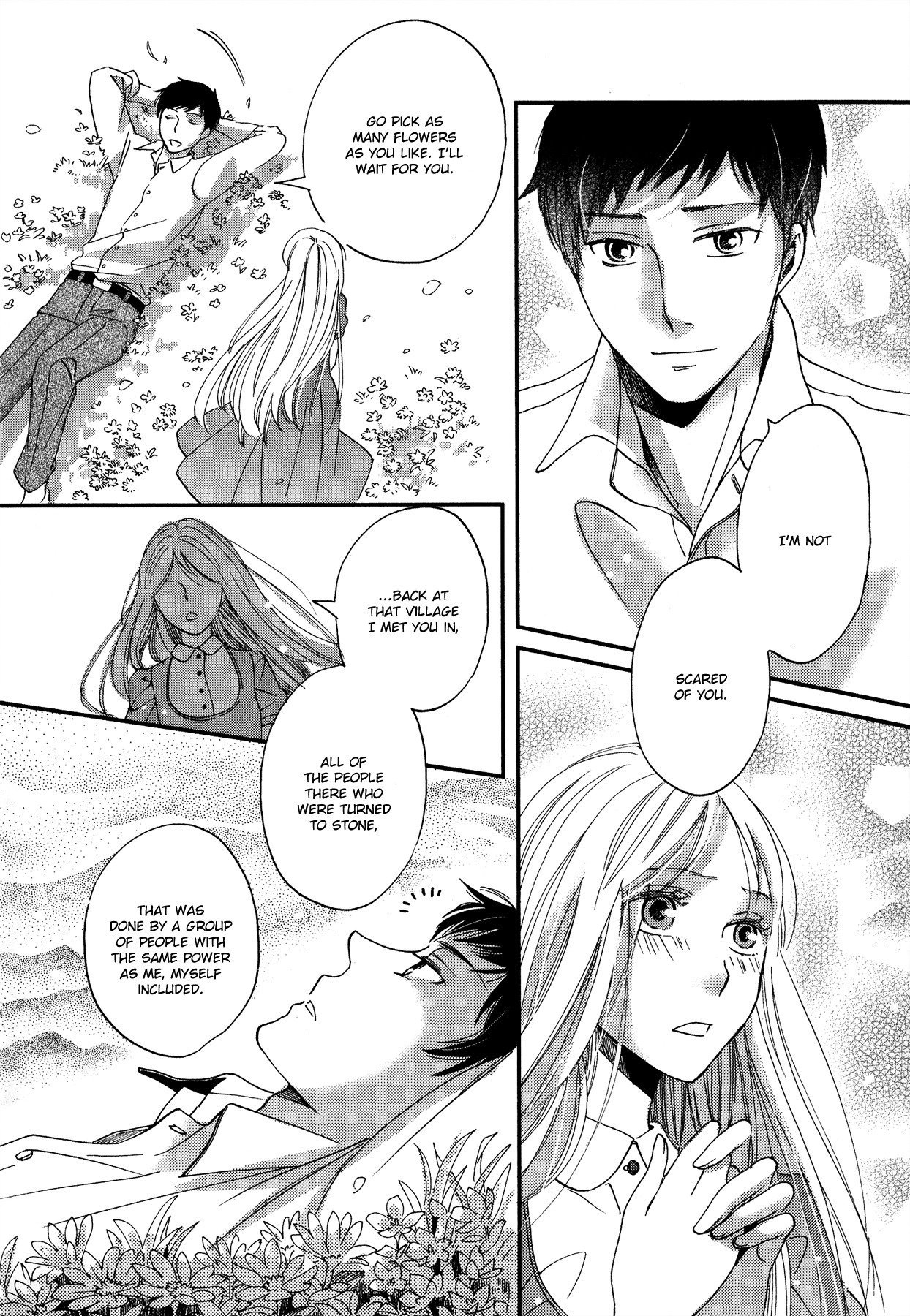 Aka no Sekai Chapter 4 page 21 - Chapter 4: Flowers in the Palm of My Hand