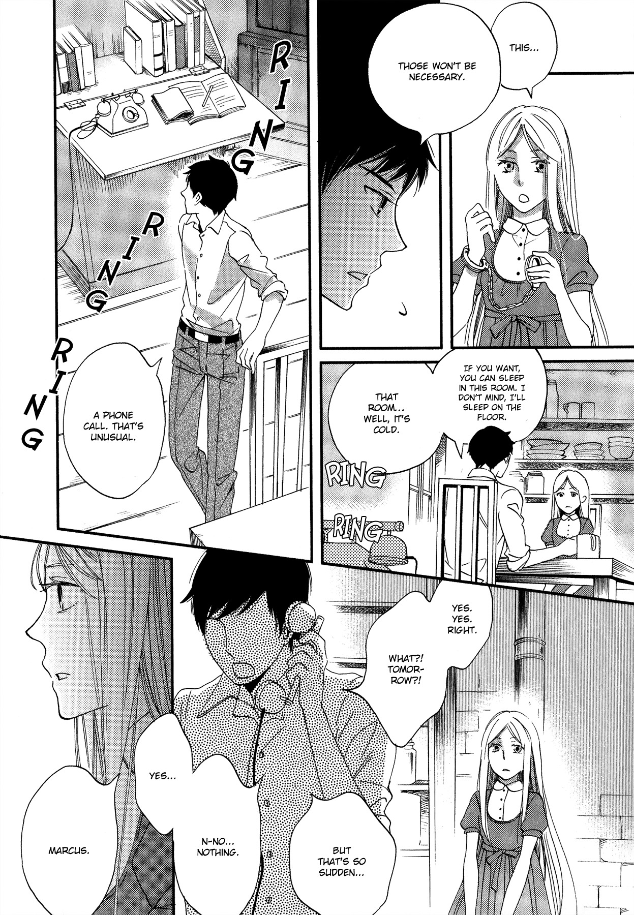 Aka no Sekai Chapter 4 page 26 - Chapter 4: Flowers in the Palm of My Hand