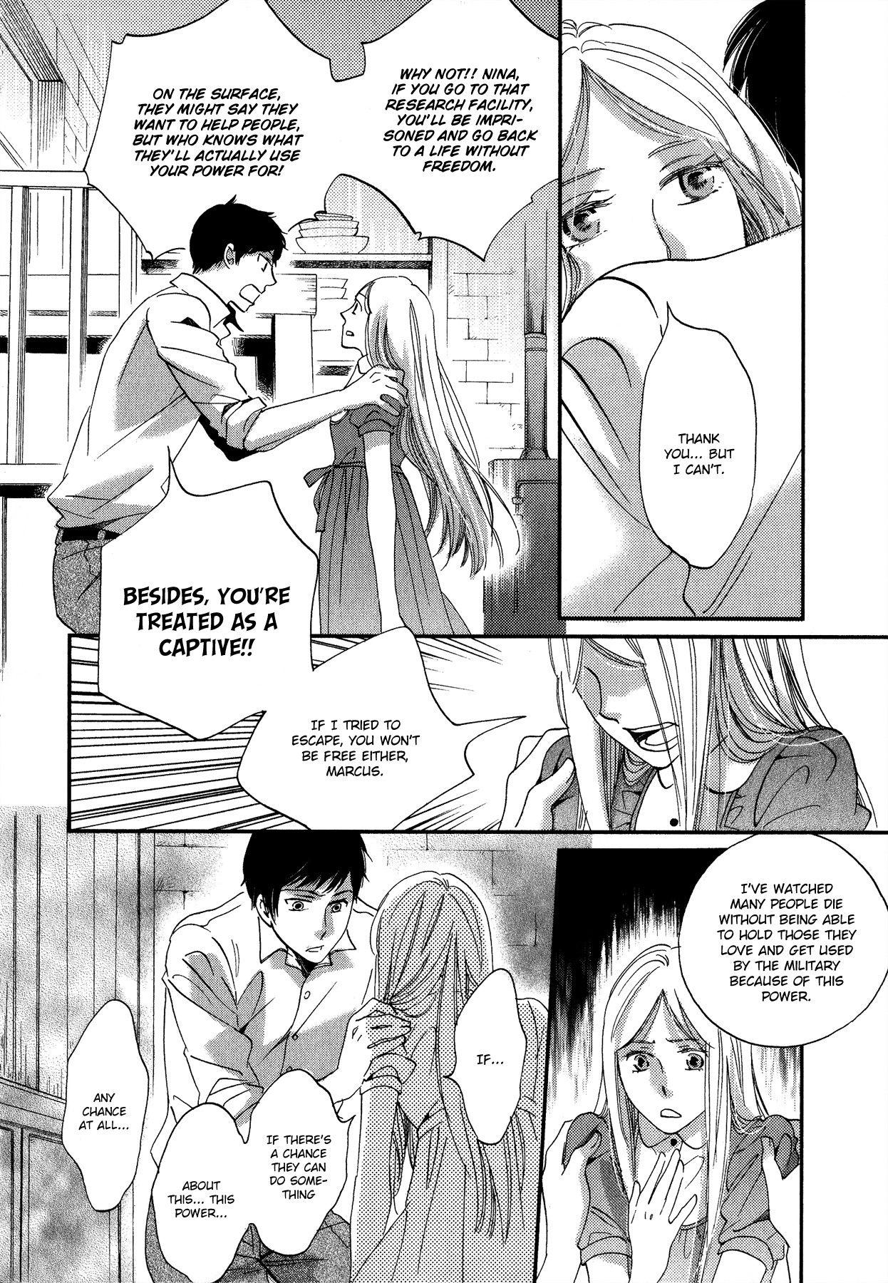Aka no Sekai Chapter 4 page 29 - Chapter 4: Flowers in the Palm of My Hand