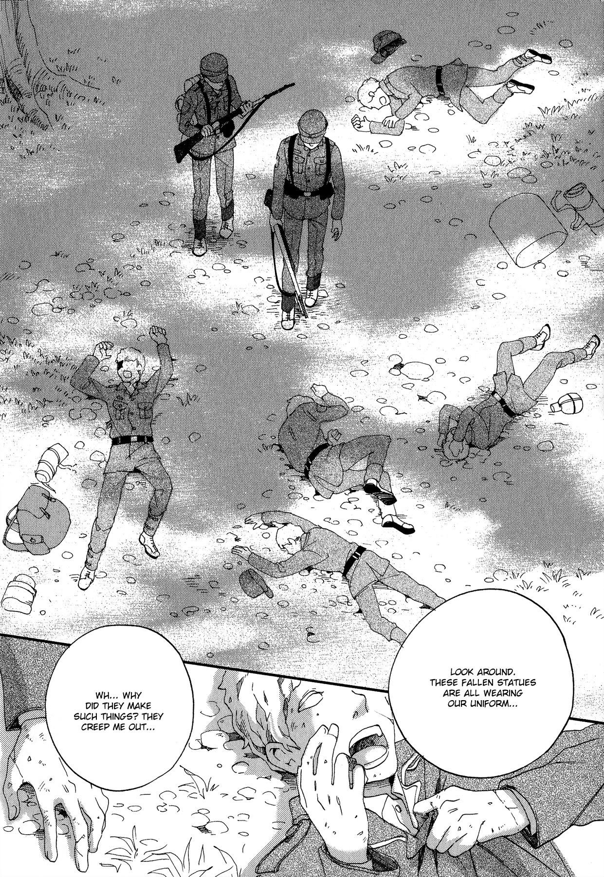 Aka no Sekai Chapter 4 page 3 - Chapter 4: Flowers in the Palm of My Hand