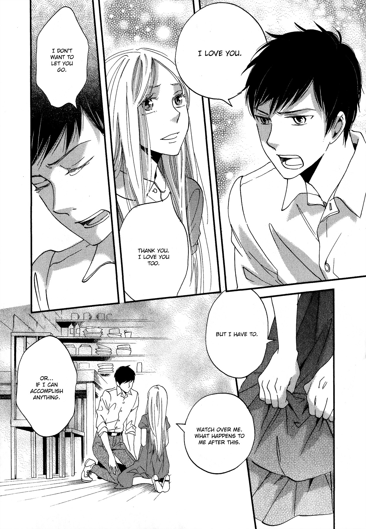 Aka no Sekai Chapter 4 page 30 - Chapter 4: Flowers in the Palm of My Hand