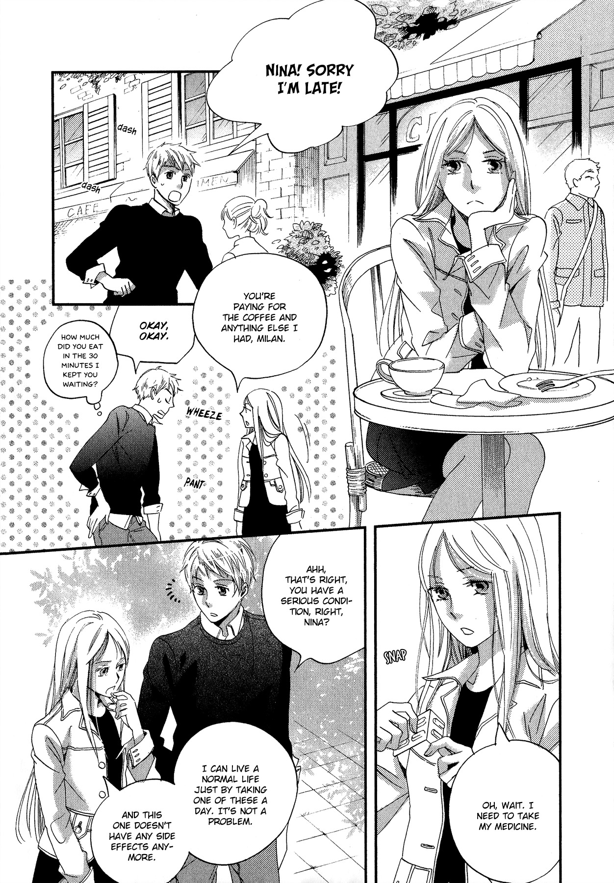 Aka no Sekai Chapter 4 page 33 - Chapter 4: Flowers in the Palm of My Hand