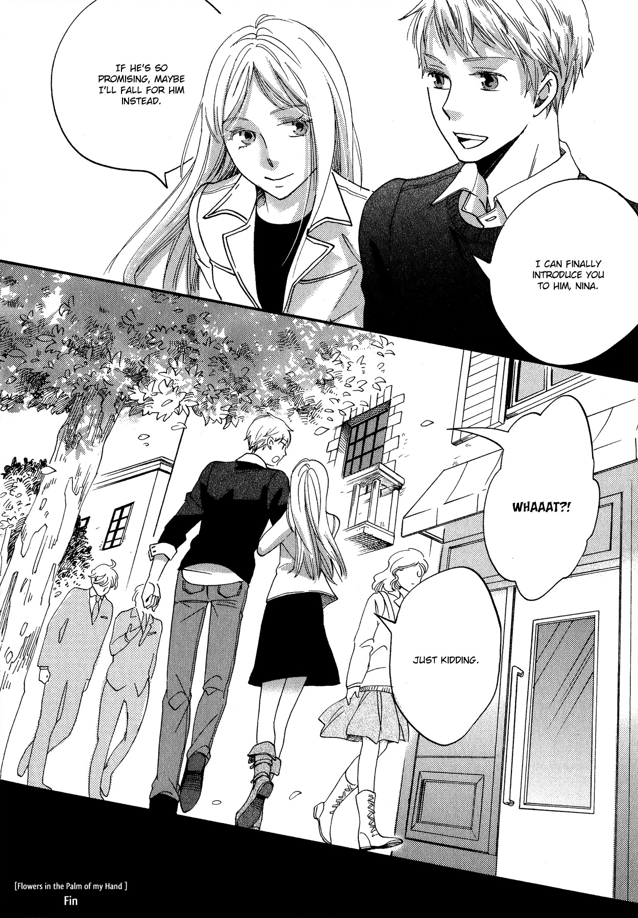 Aka no Sekai Chapter 4 page 35 - Chapter 4: Flowers in the Palm of My Hand