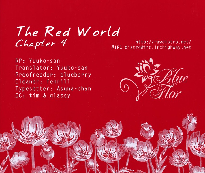 Aka no Sekai Chapter 4 page 38 - Chapter 4: Flowers in the Palm of My Hand