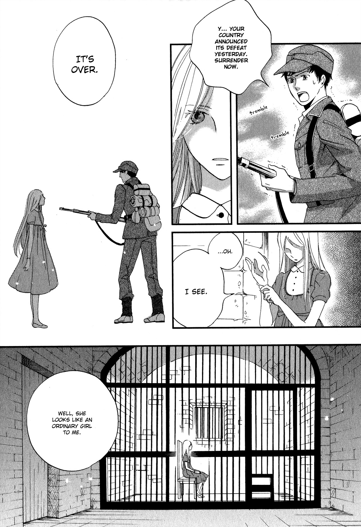 Aka no Sekai Chapter 4 page 6 - Chapter 4: Flowers in the Palm of My Hand