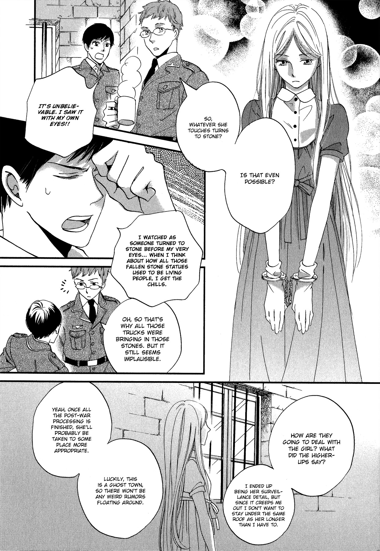 Aka no Sekai Chapter 4 page 7 - Chapter 4: Flowers in the Palm of My Hand