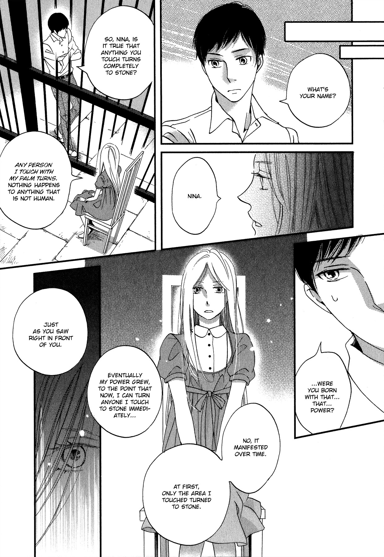 Aka no Sekai Chapter 4 page 8 - Chapter 4: Flowers in the Palm of My Hand