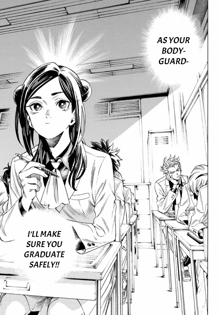 Akabane Honeko no Bodyguard Chapter 1 page 33 - Chapter 1