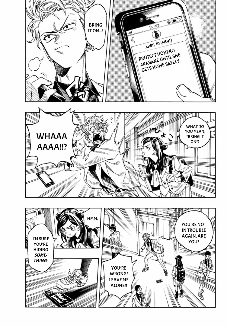 Akabane Honeko no Bodyguard Chapter 1 page 35 - Chapter 1