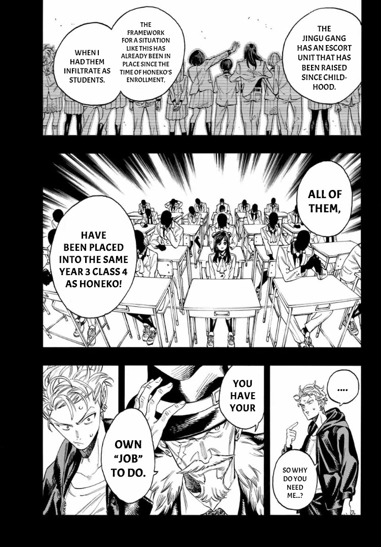 Akabane Honeko no Bodyguard Chapter 1 page 54 - Chapter 1