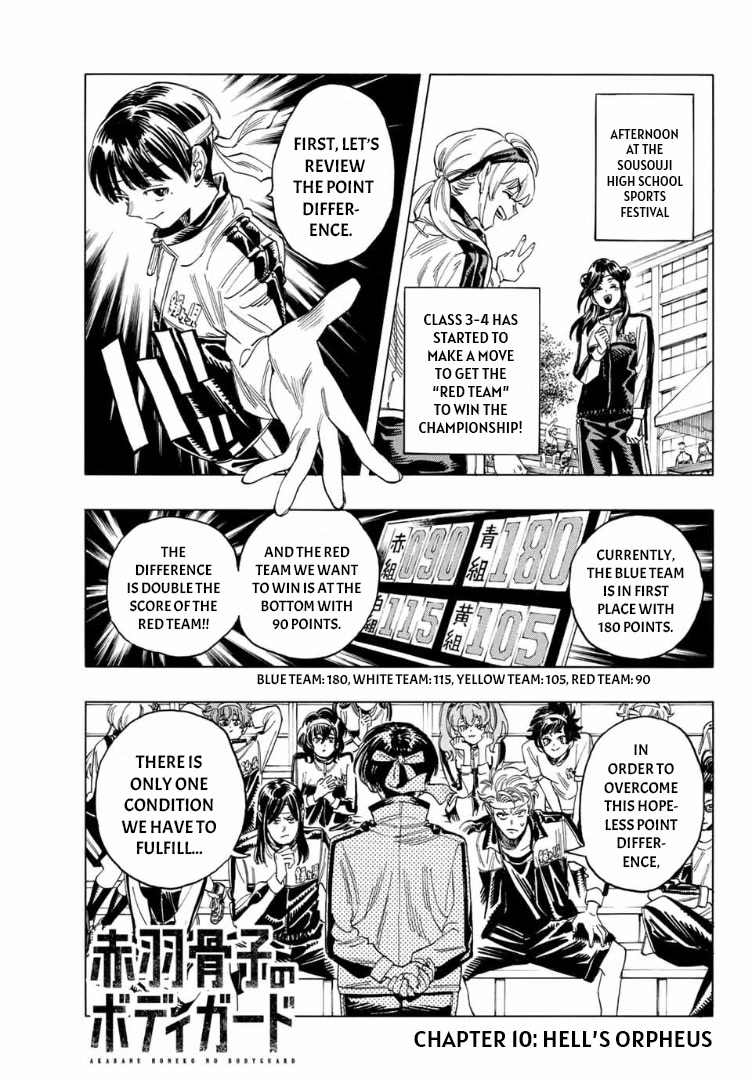 Akabane Honeko no Bodyguard Chapter 10 page 1 - Chapter 10