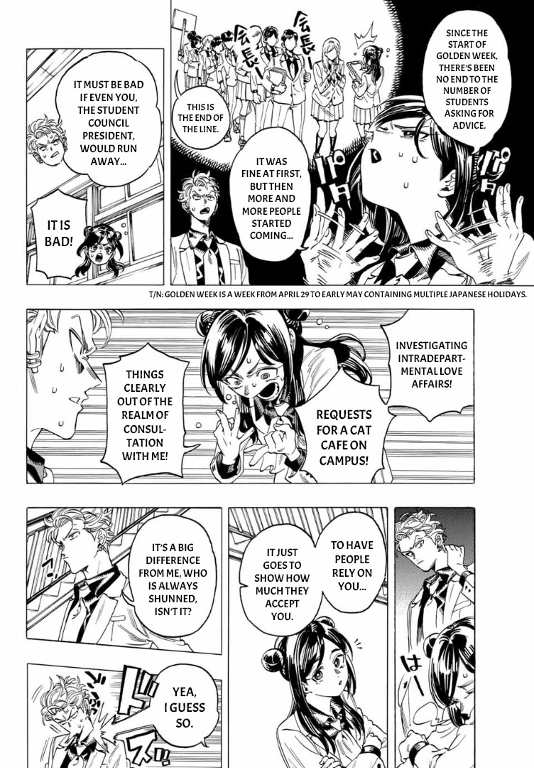 Akabane Honeko no Bodyguard Chapter 4 page 10 - Chapter 4