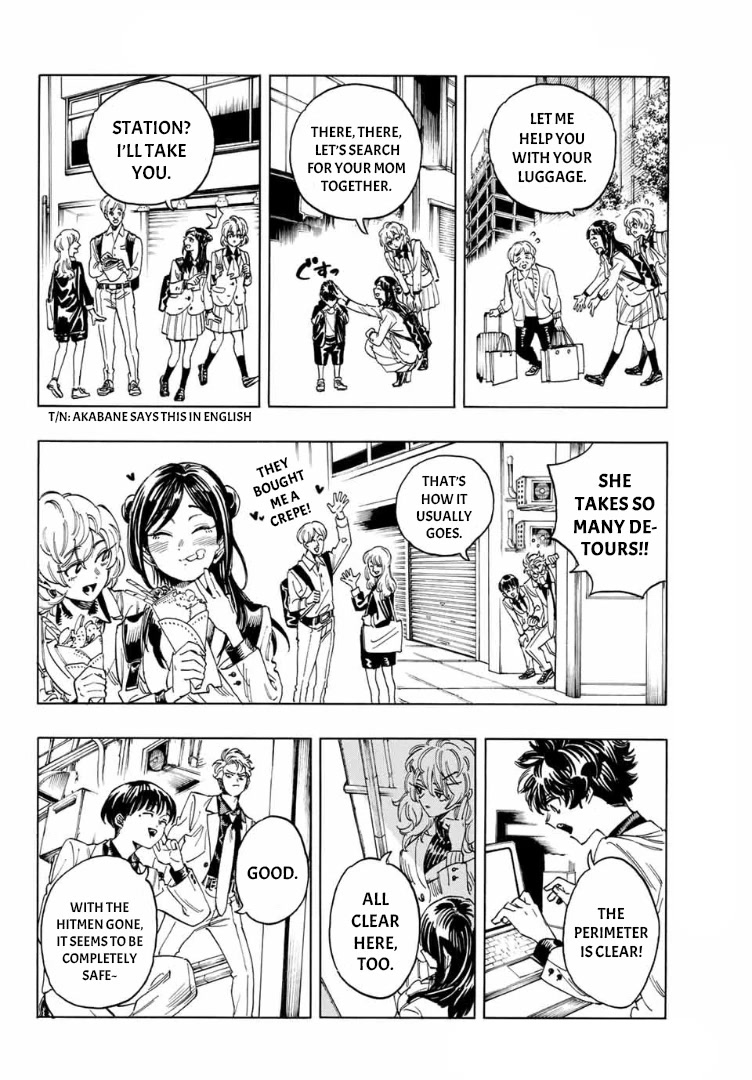 Akabane Honeko no Bodyguard Chapter 7 page 6 - Chapter 7