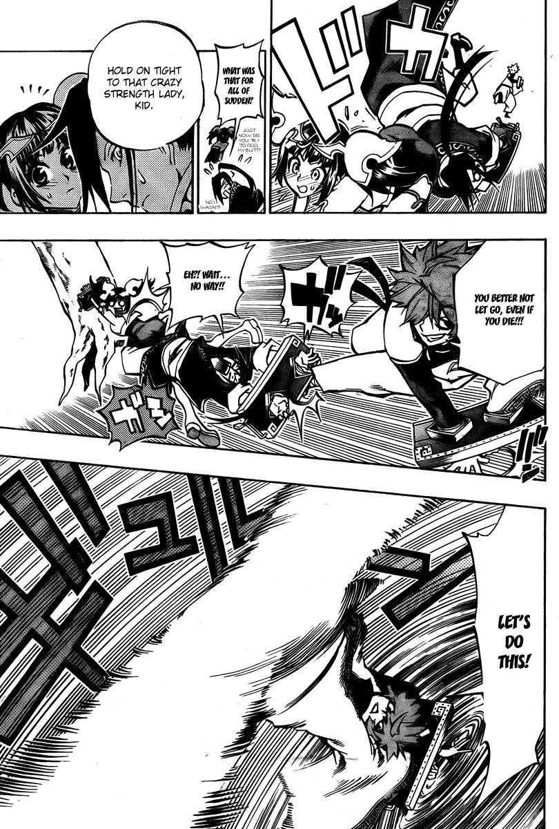 Akaboshi - Ibun Suikoden Chapter 12 page 11 - Chapter 12: Ichijousei Grabs A Big Tree