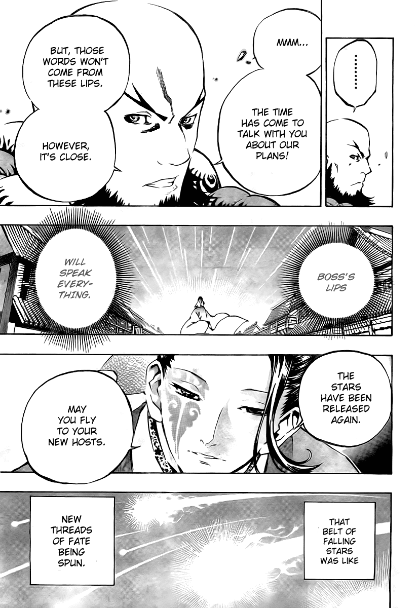 Akaboshi - Ibun Suikoden Chapter 24 page 11 - Chapter 24: A Hundred Stars, Threads Of Fate Being Spun! [END]
