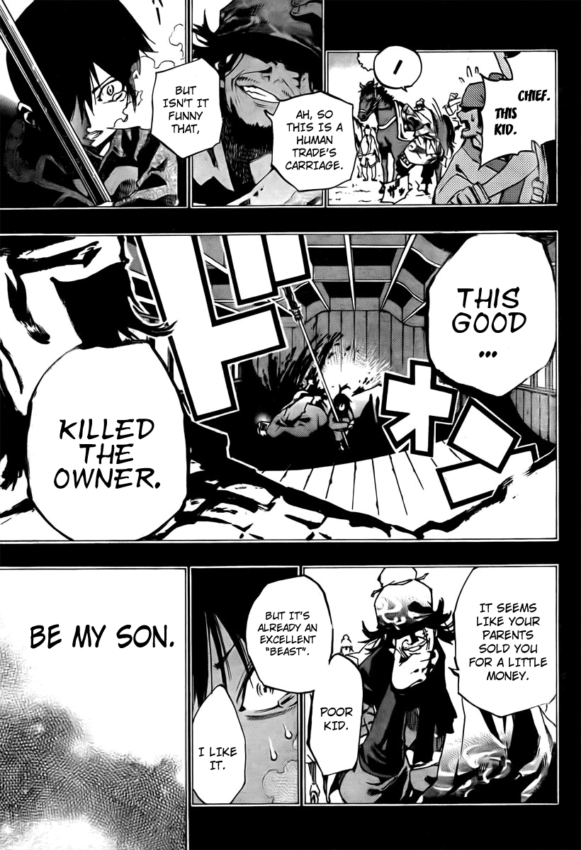 Akaboshi - Ibun Suikoden Chapter 5 page 5 - Chapter 5: Hyoushitou Rinchuu