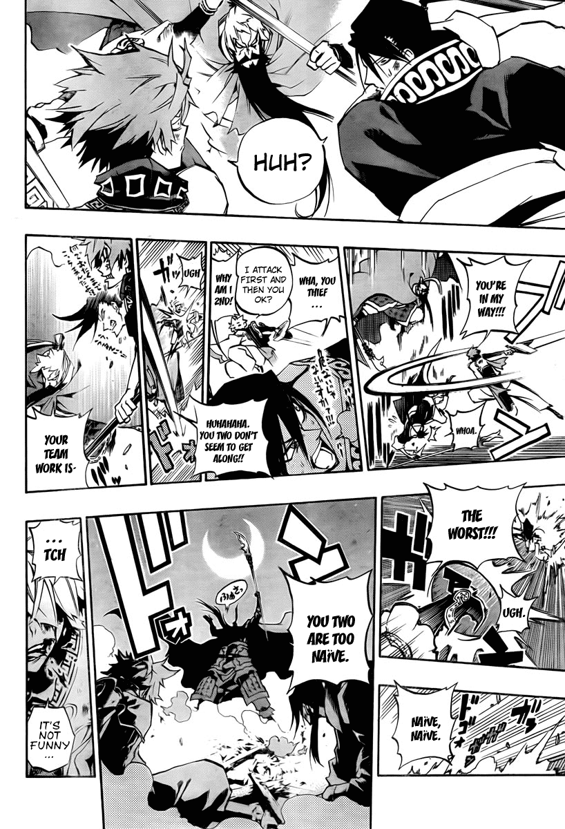 Akaboshi - Ibun Suikoden Chapter 8 page 14 - Chapter 8: Kanshou Invites The Spirit Of The Emperor