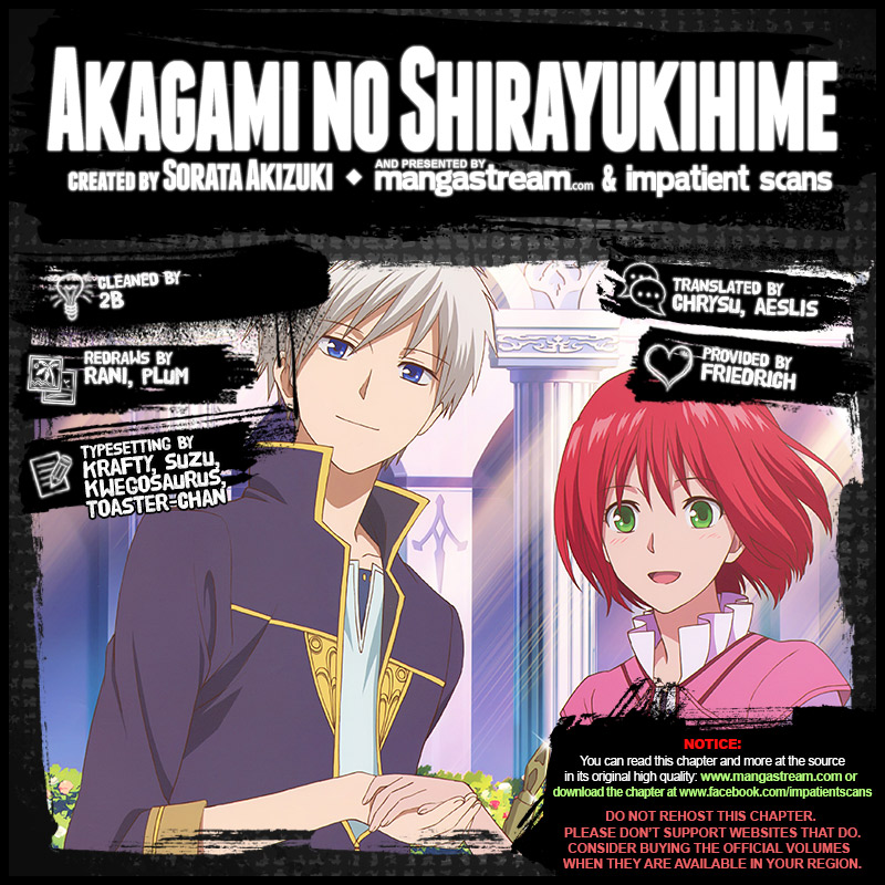 Akagami no Shirayukihime Chapter 100 page 3 - Chapter 100