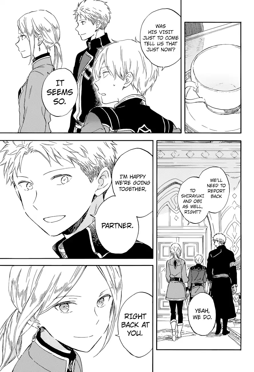 Akagami no Shirayukihime Chapter 103 page 27 - Chapter 103