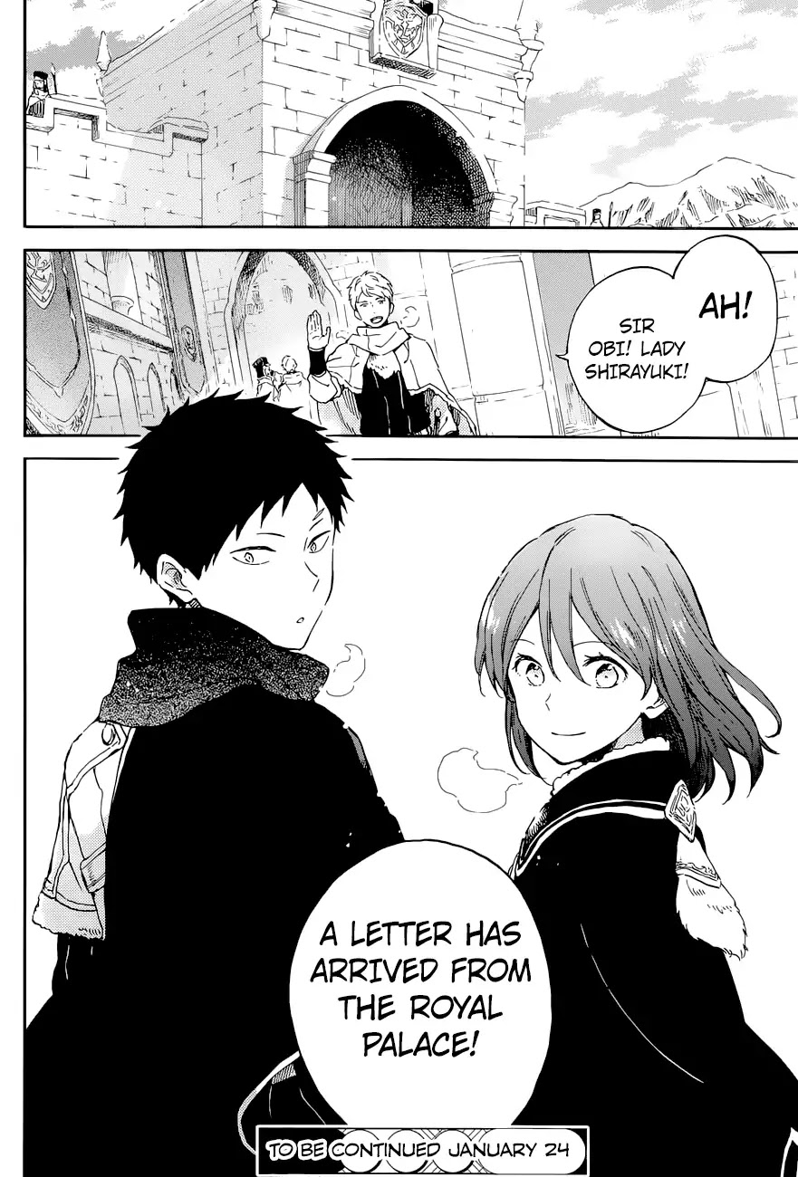 Akagami no Shirayukihime Chapter 103 page 32 - Chapter 103