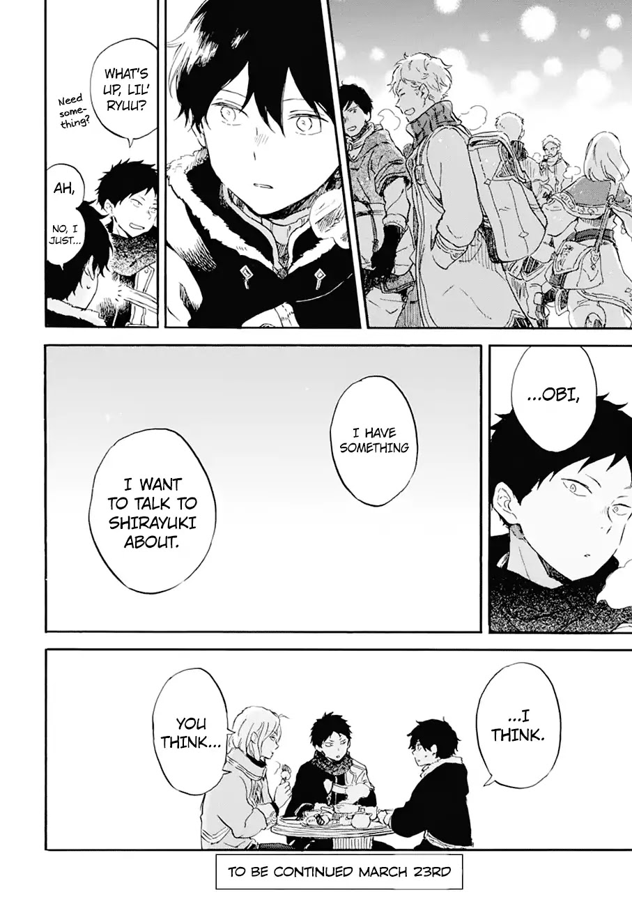 Akagami no Shirayukihime Chapter 105 page 31 - Chapter 105