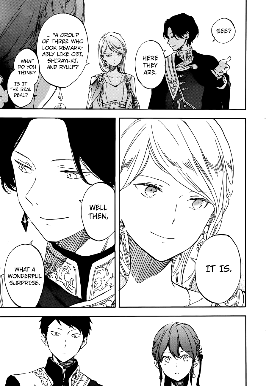 Akagami no Shirayukihime Chapter 110 page 23 - Chapter 110: -no title-