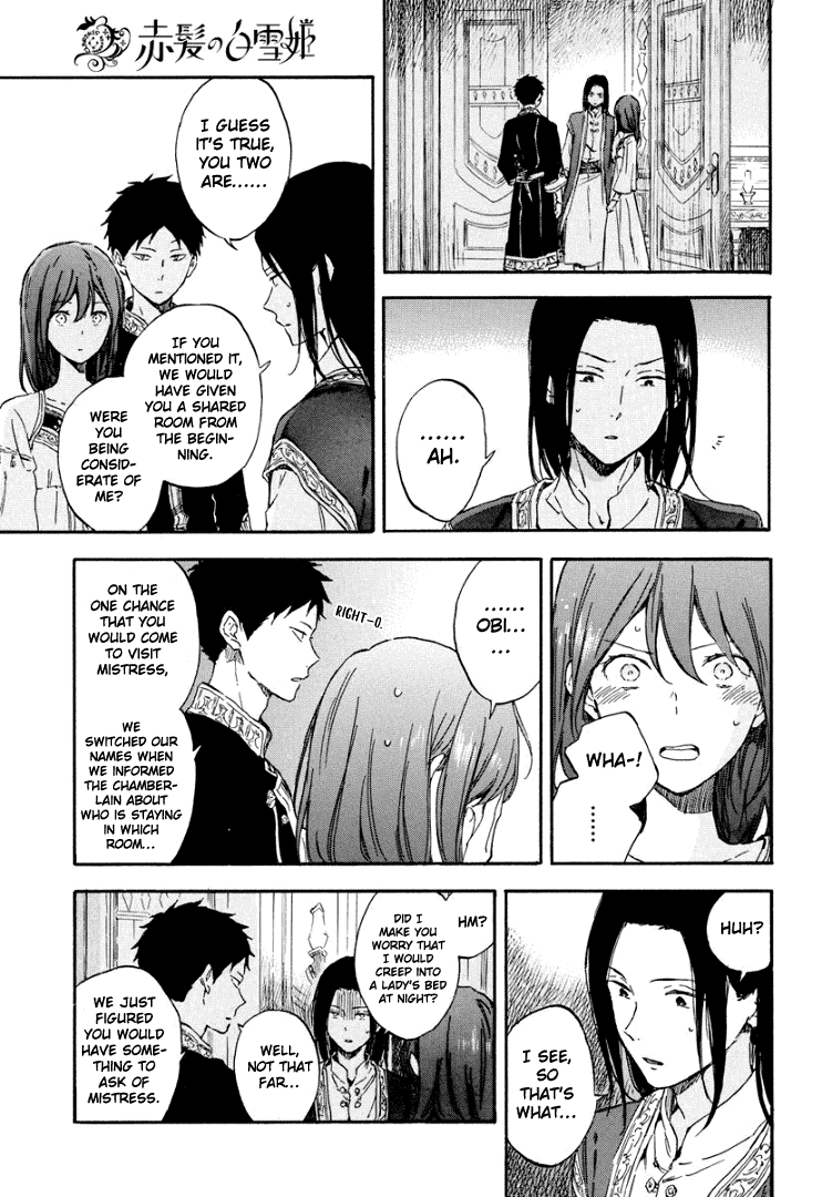 Akagami no Shirayukihime Chapter 113 page 27 - Chapter 113