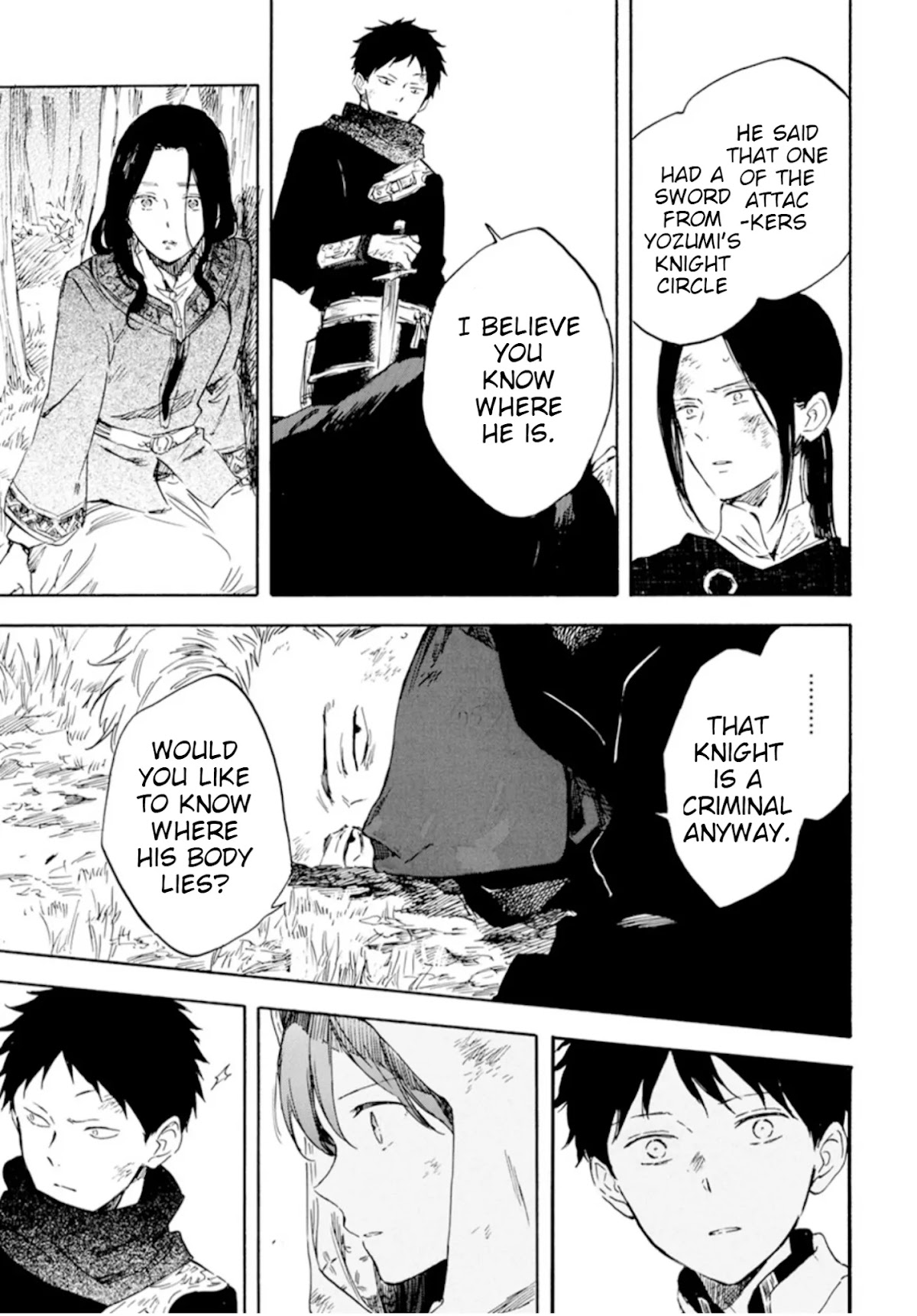 Akagami no Shirayukihime Chapter 125 page 34 - Chapter 125: Teacher and Student stepping towards the dawn