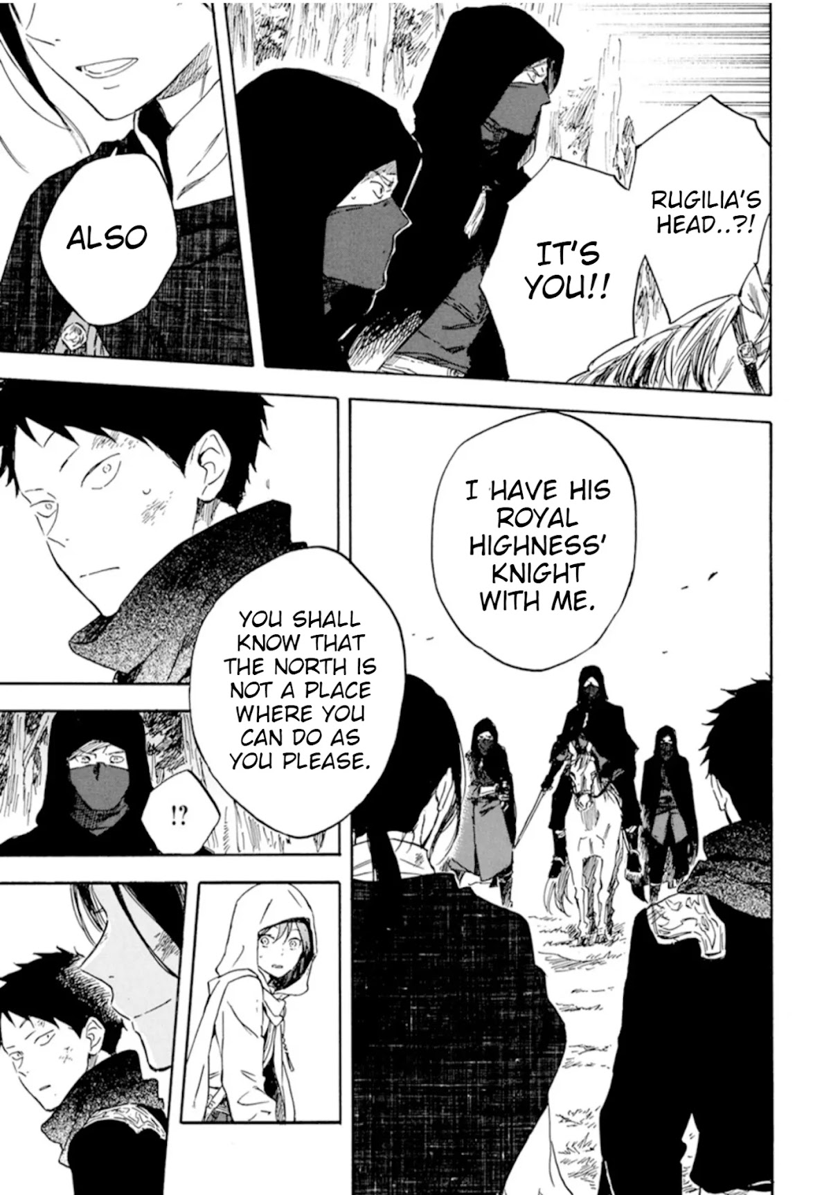 Akagami no Shirayukihime Chapter 125 page 38 - Chapter 125: Teacher and Student stepping towards the dawn