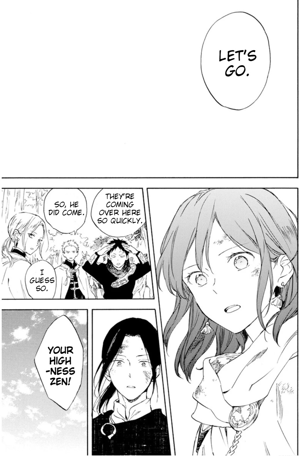 Akagami no Shirayukihime Chapter 126 page 18 - Chapter 126