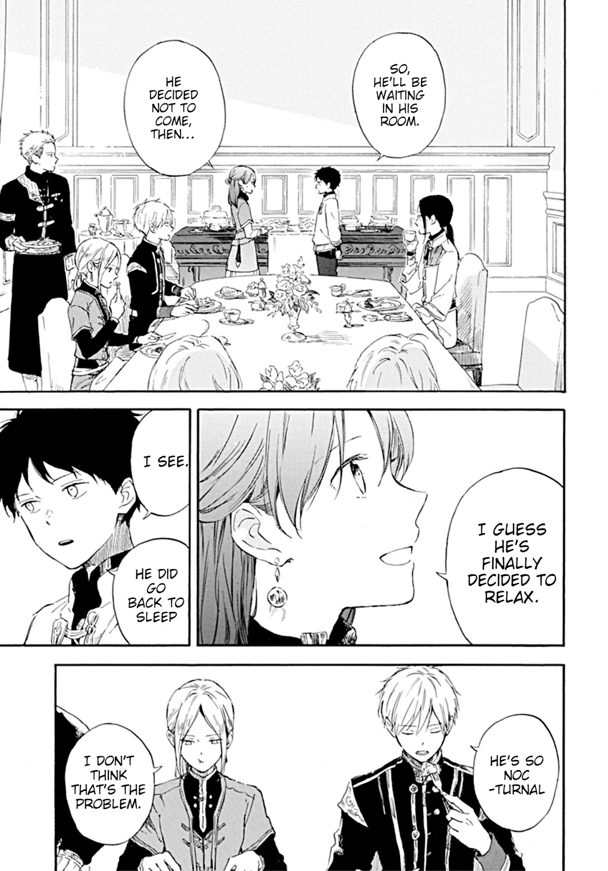 Akagami no Shirayukihime Chapter 127 page 4 - Chapter 127