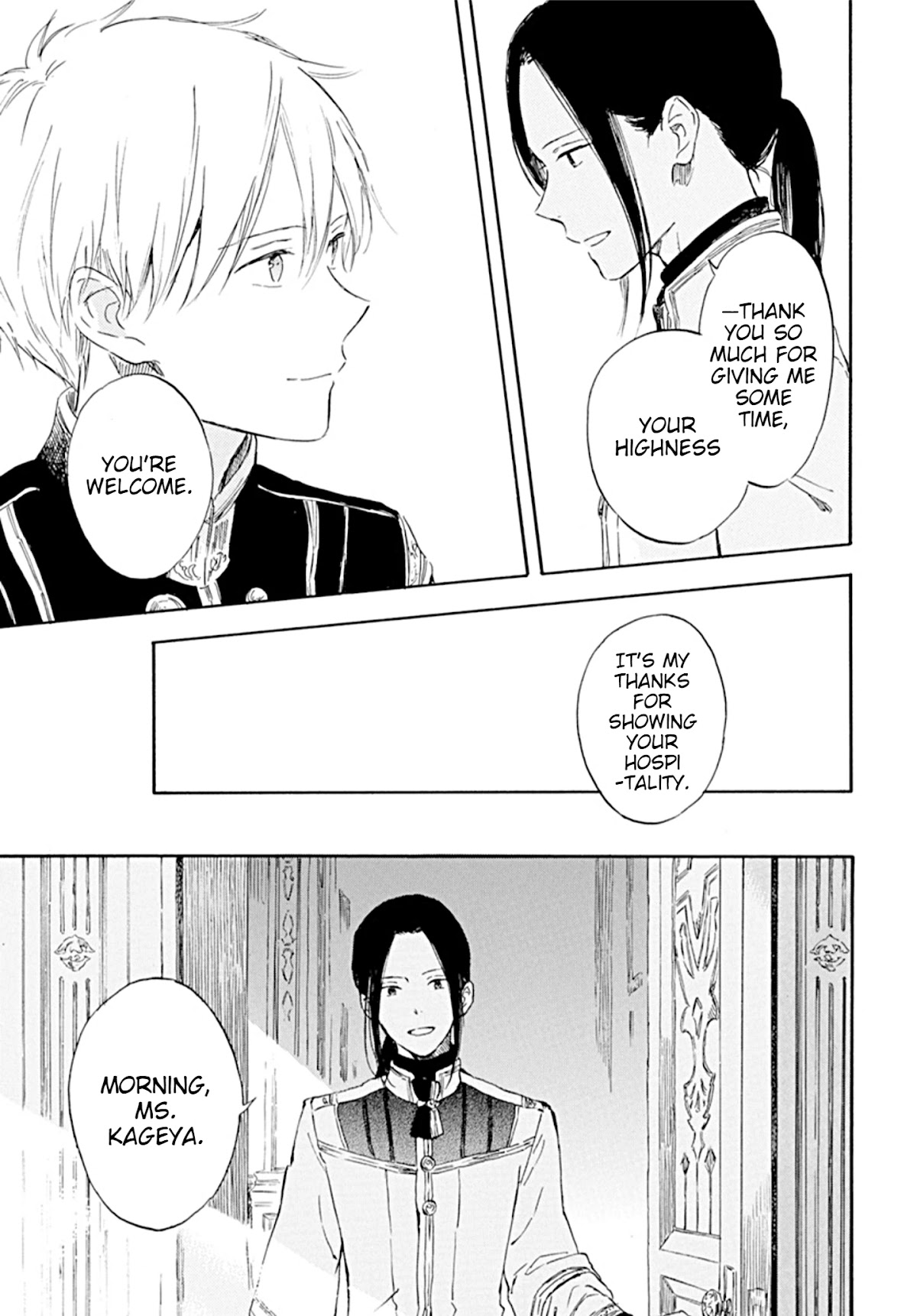 Akagami no Shirayukihime Chapter 127 page 8 - Chapter 127