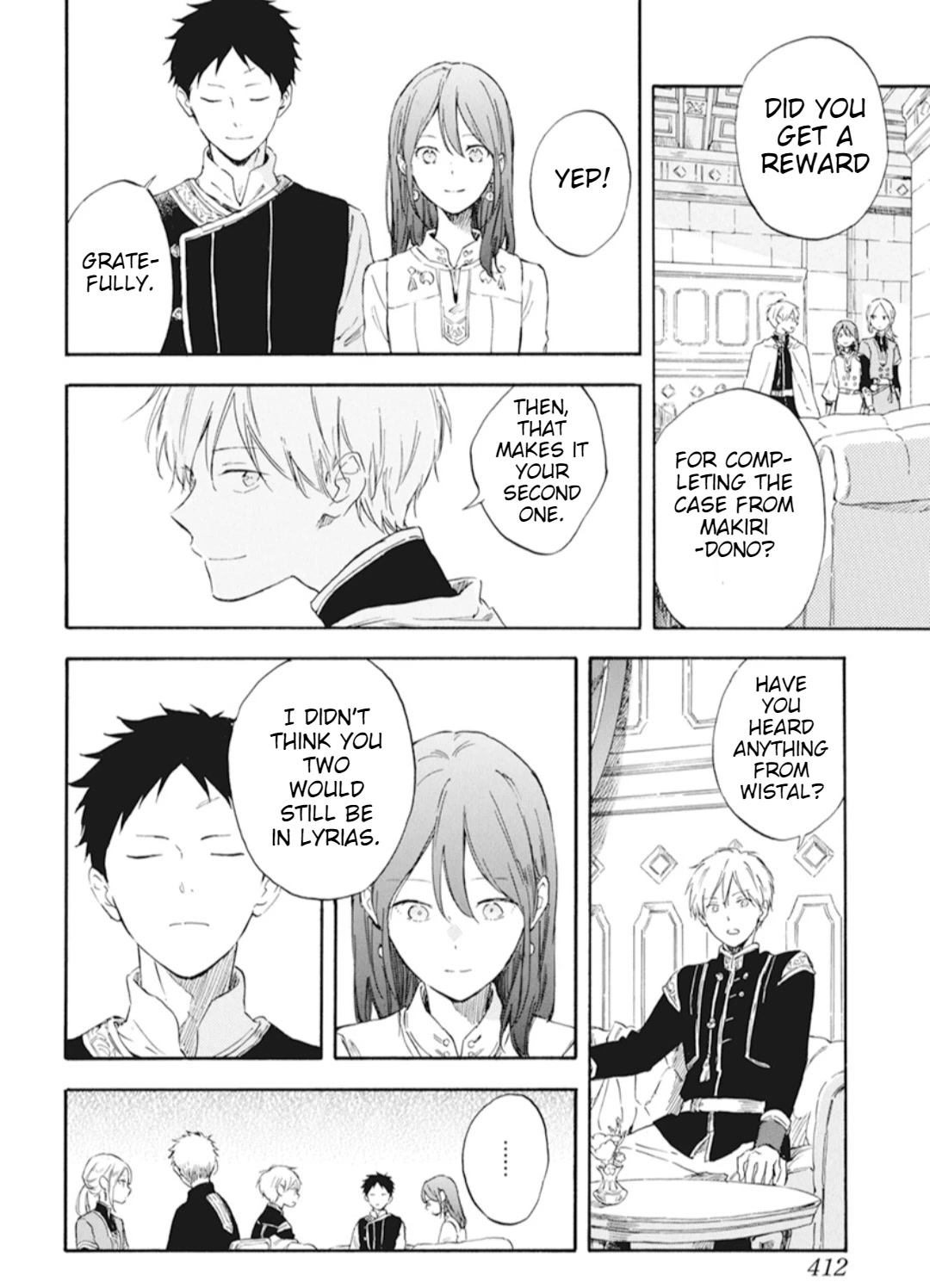 Akagami no Shirayukihime Chapter 129 page 13 - Chapter 129
