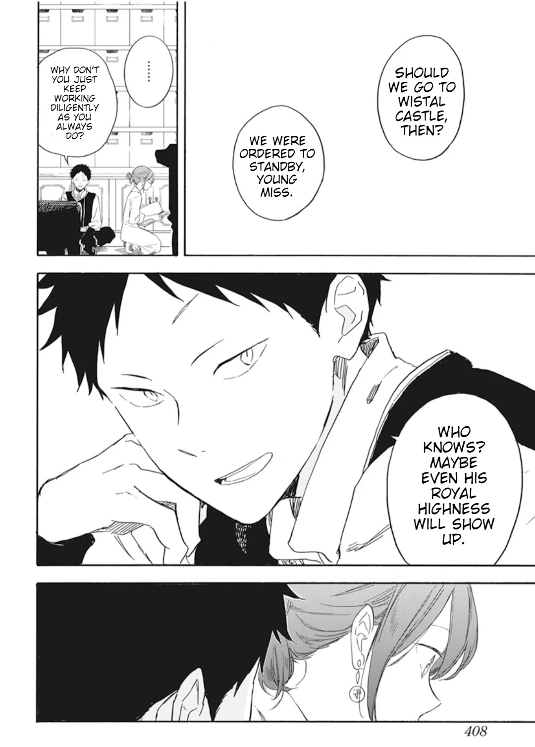 Akagami no Shirayukihime Chapter 129 page 9 - Chapter 129