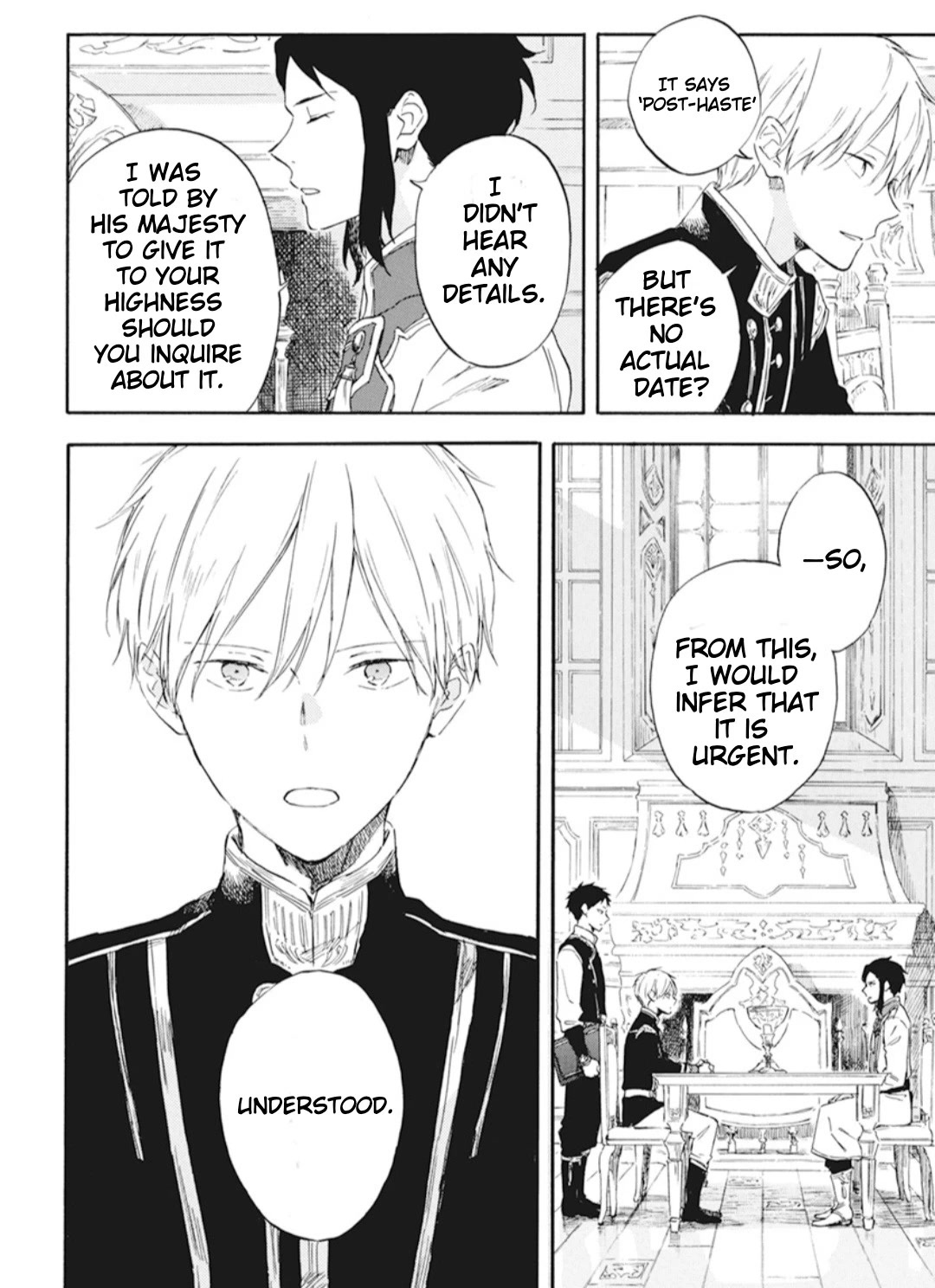 Akagami no Shirayukihime Chapter 130 page 12 - Chapter 130
