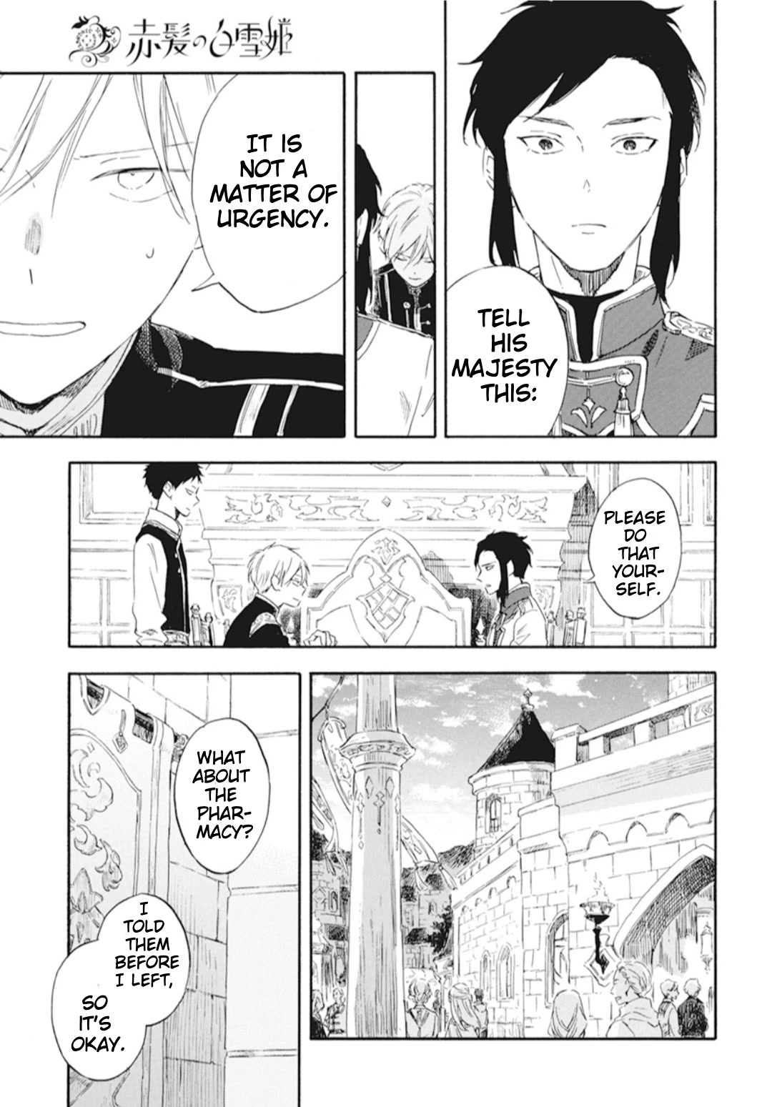 Akagami no Shirayukihime Chapter 130 page 13 - Chapter 130