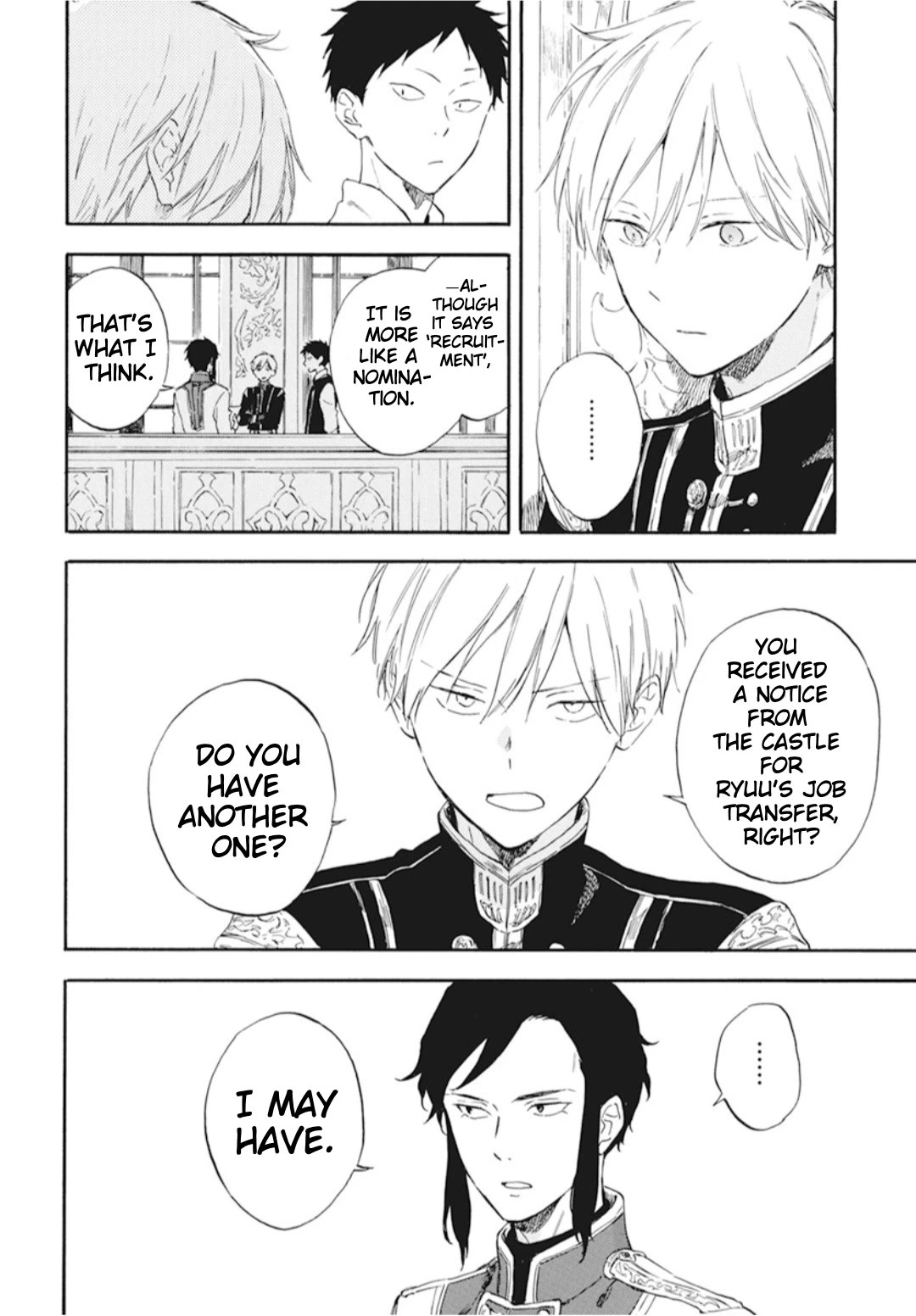 Akagami no Shirayukihime Chapter 130 page 4 - Chapter 130